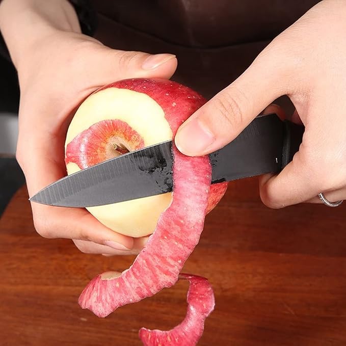 High Carbon Stainless Steel Ultra Sharp Knife for Vegetables Fruit and Meat Steak Knives, Dishwasher Safe. 2