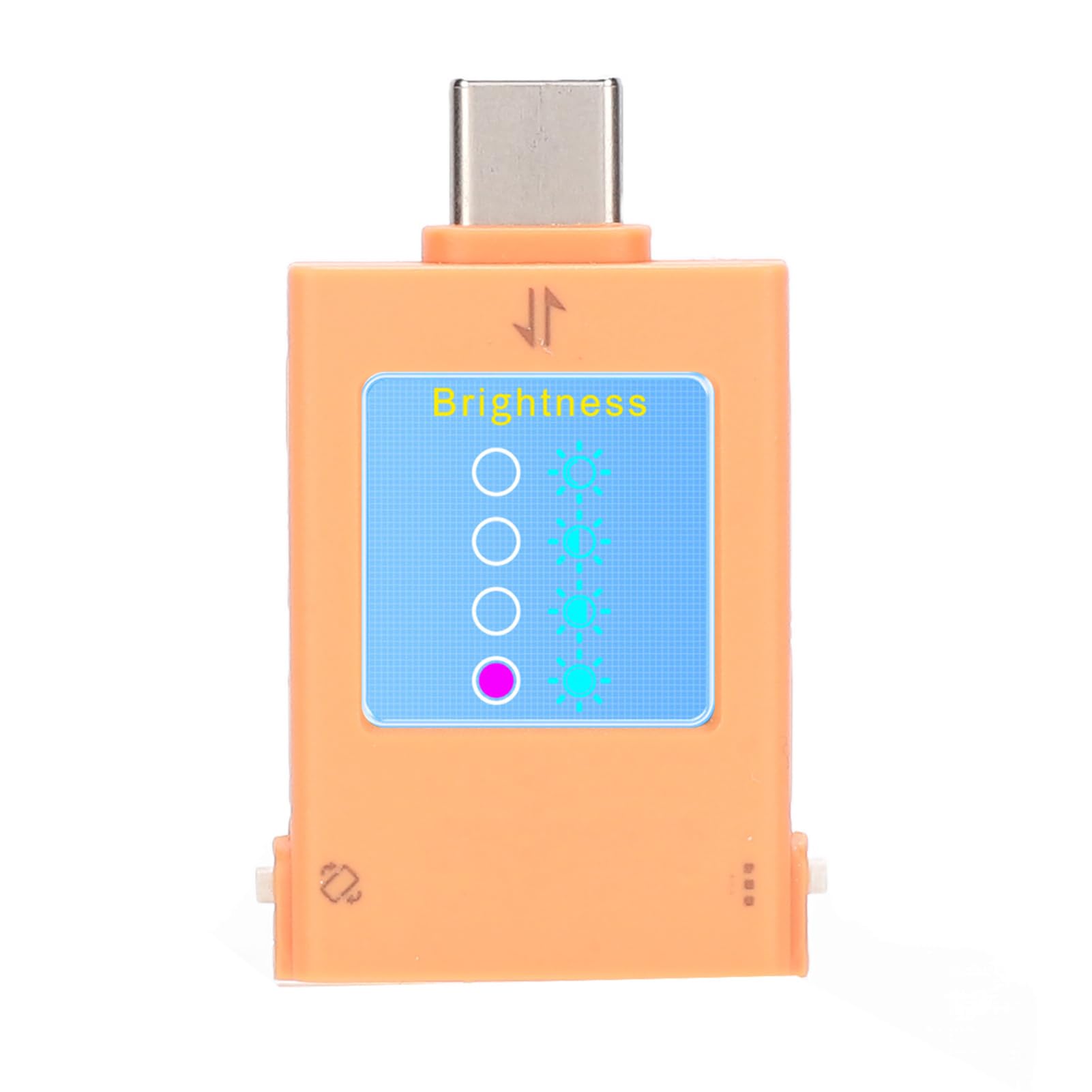 USB C Power Meter Multi-Protocol Fast Charge Tester with Color Display and Maximum Data Recording for Chargers Portable Phones B10 Orange (B10 Orange)-image-43