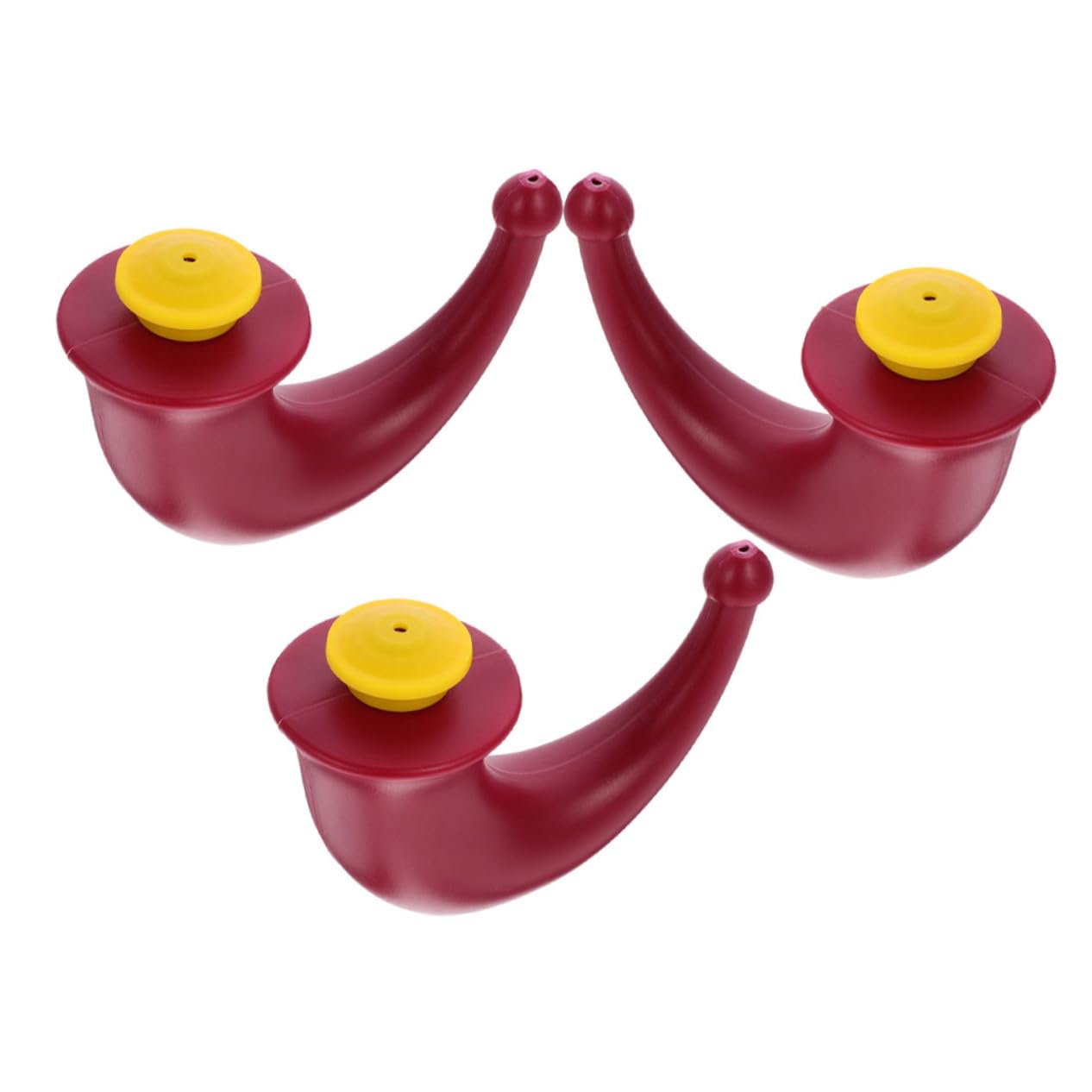 Irrigador Nasal Diseño Fácil de Usar de Plástico Ligero Pack de 3 Piezas para Lavado de Nariz Diario Aire Libre para Jóvenes