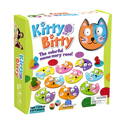 Blue Orange Games Kitty Bitty Wooden Memory Game
