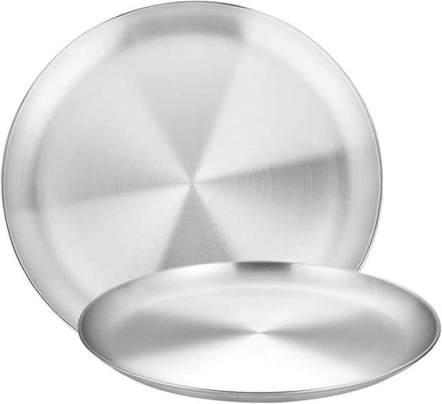 Pizza Baking Pan Stainless Steel Pizza Tray