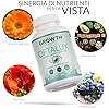 Luteina e Zeaxantina [180 Capsule - Scorta da 3 a 6 Mesi] Luteina per Protezione Vista- Integratore Occhi - con Mirtillo Nero e Vitamine A, Vitamina E - Difesa da Luce Blu - Affaticamento Visivo