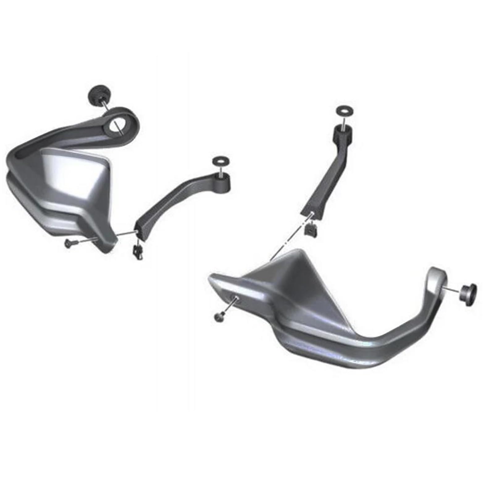 Protège-Mains Moto Protège-Mains De Moto pour H&Onda NC750X DCT NC 750X NC750 NC 700 X 2013-2024 ProtèGe-Mains De Guidon