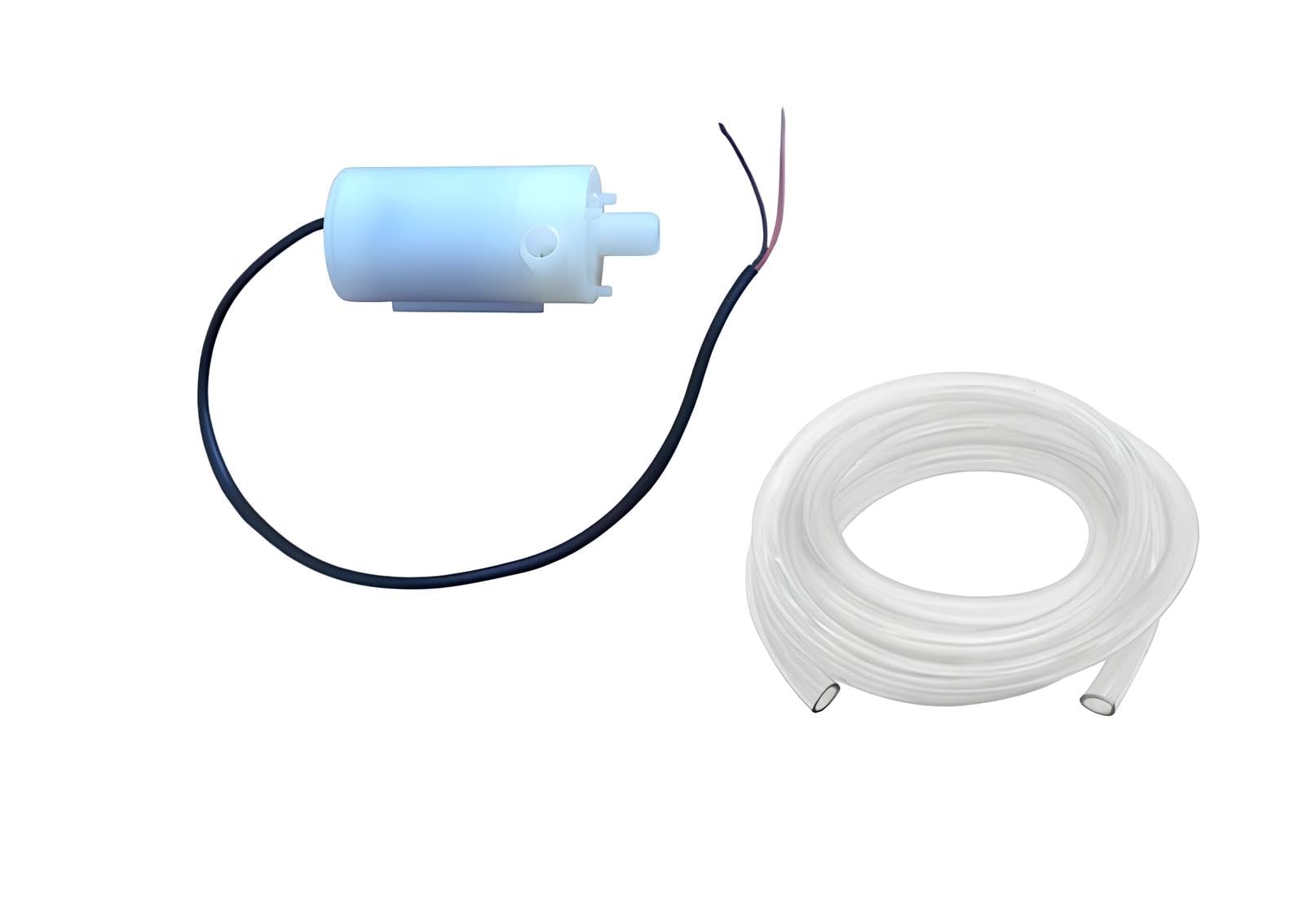 SP Electron Micro DC 6-9V Dual Nozzle Submersible and Non Submersible Mini Water Pump DC Motor High Power Project Fountain Garden Fish Tank With Pipe (Pack of 1)-image-34