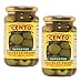 Cento Castelvetrano Pitted Green Olives 11.6 oz Jars - Pack of 2