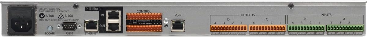 BSS BLU-103 | معالج مؤتمرات مع AEC و VoIP