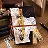 Miyouluna 120PCS PET Strip Stickers, Gothic, Rose, Baroque, Emerald, Amber and Snow Style Designs in Vintage Aesthetic, Scrapbook and Journal Labels, Transparent Waterproof DIY Supplies #5