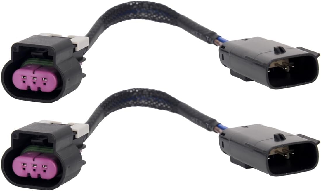 2Pcs HID to LED Headlight Conversion Harness Headlamp Wiring Connector Adapter Converter Kit Compatible with Morimoto XB for Ford F-150 2009 2010 2011 2012 2013 2014 Left and Right