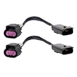 2Pcs HID to LED Headlight Conversion Harness Headlamp Wiring Connector Adapter Converter Kit Compatible with Morimoto XB for Ford F-150 2009 2010 2011 2012 2013 2014 Left and Right