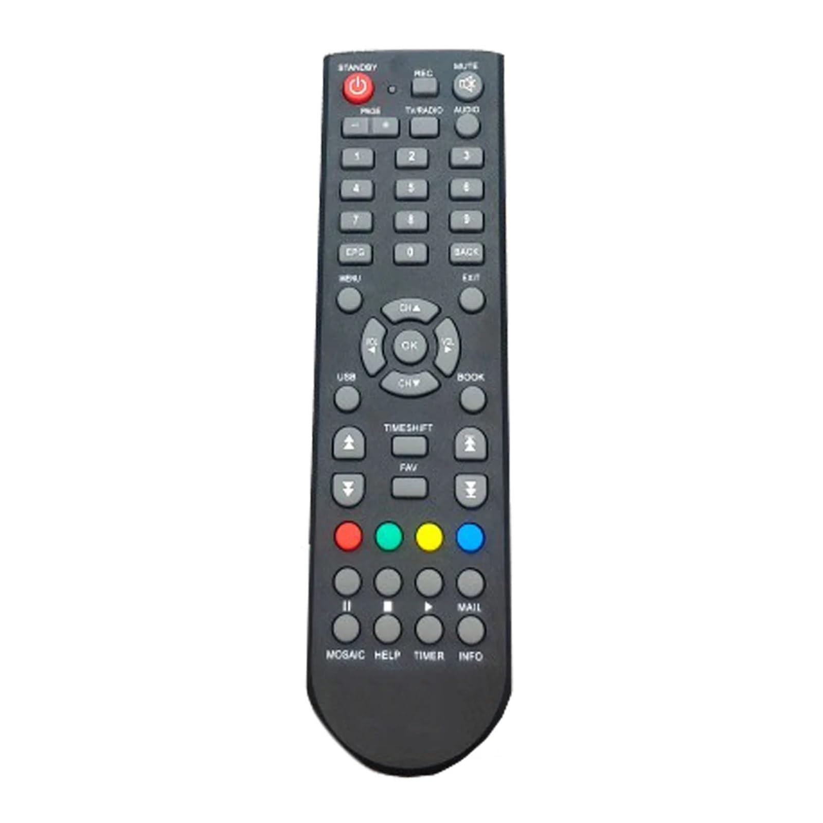 Télécommande pour contrôleur de boîtier supérieur décodeur TV - 3