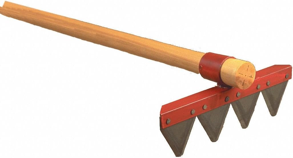 Fire Rake, Straight Handle, 60 in. L