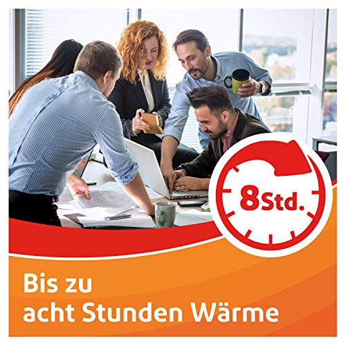 Voltaren Wärmepflaster ohne Arzneimittelwirkstoff für langanhaltende Schmerzlinderung für Rücken, Nacken, Schultern, 4 Pflaster - Image 6