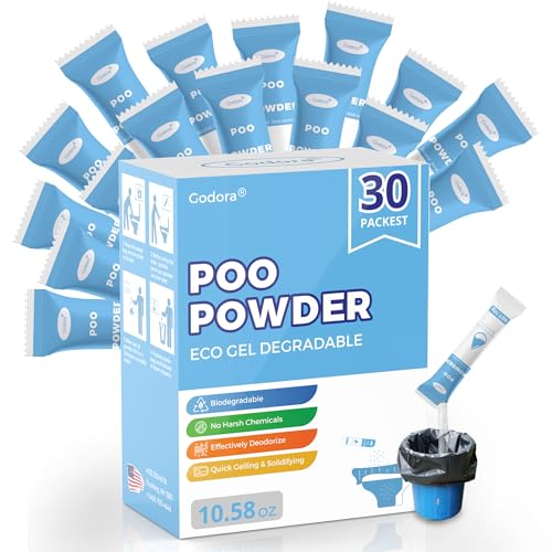 Portable Toilet Gel, Poo Gel for Portable Toilet, Camping Toilet