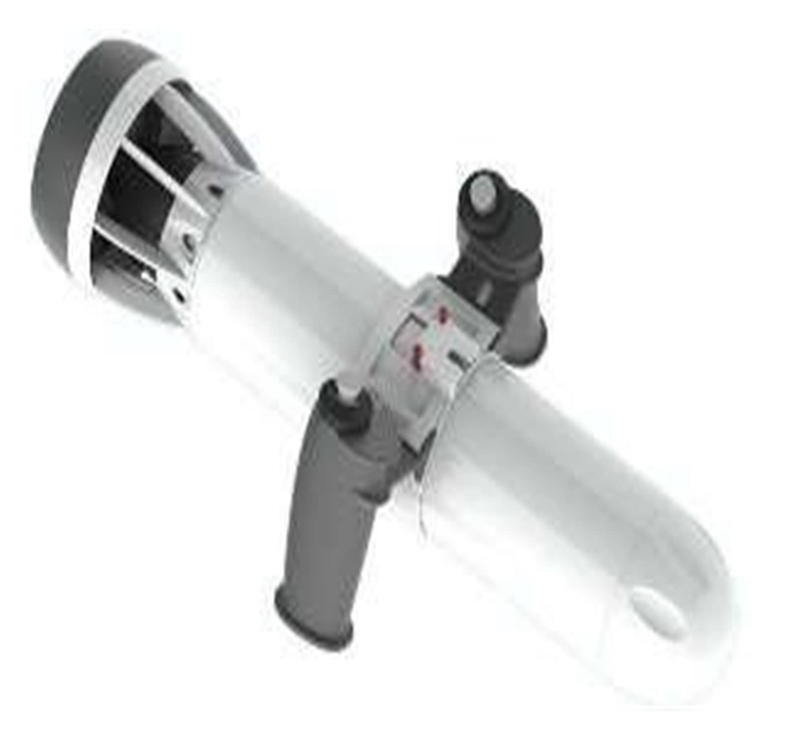 AUBEST Underwater Scooter， Arm-type Underwater Thruster One-handed Portable Booster Diving(Bianco,Short double)