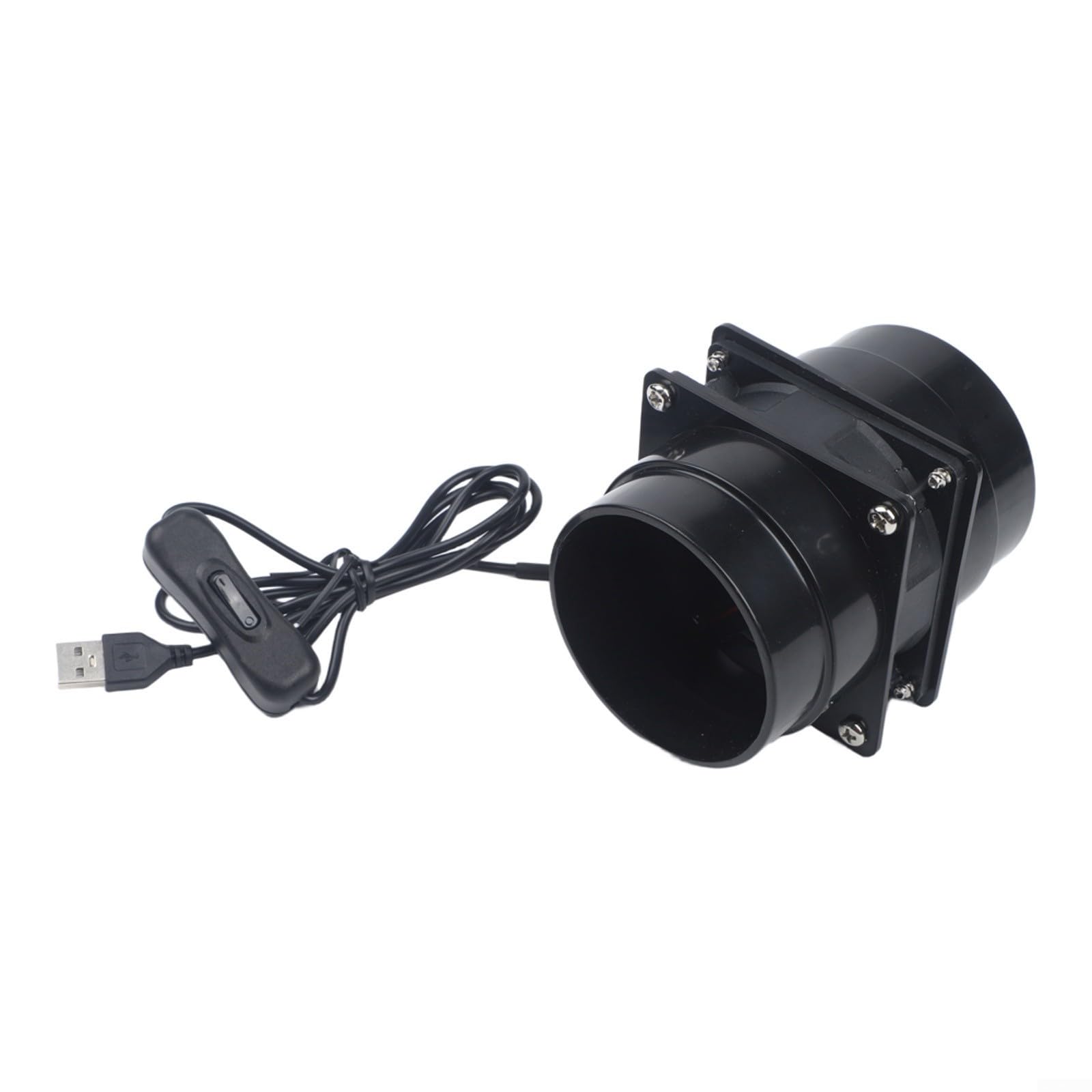 Ventola aspirante di fumo ESD alimentata tramite USB, con velocità regolabile e varie lunghezze dei tubi per migliorare l'aria negli spazi di lavoro elettronici (solo ventola)