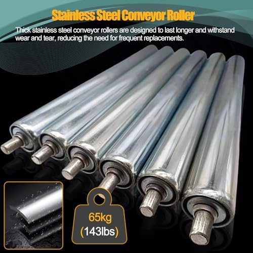 Heavy-Duty Conveyor Roller Replacement Set - 4 PCS, Includes 14\ 