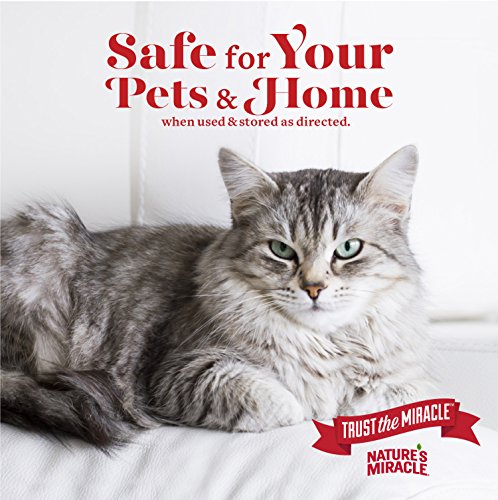 Nature’s Miracle Urine Destroyer 1 Gallon, Light Fresh Scent, Tough On Strong Cat Urine And The Yellow Sticky Residue #TOP4