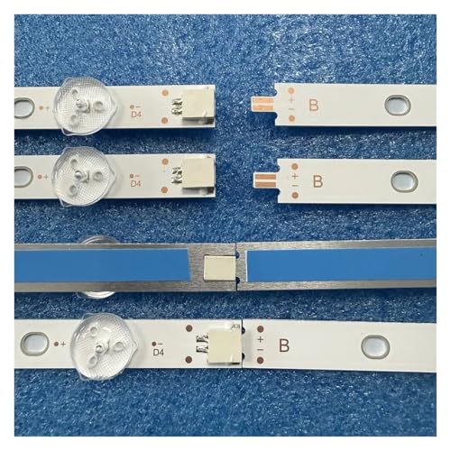 Tira de retroiluminación LED de 7 LED compatible con televisor Philips 42PFT4001 y Panasonic 5