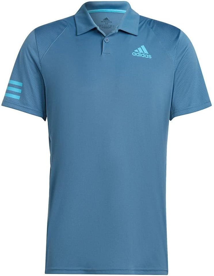 adidas Club 3-Stripes Polo Altered Blue/Sky Rush MD