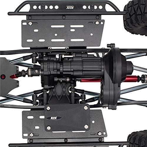 KYX Racing 313mm Wheelbase Two-Speed Portal Axle Edition Metal Chassis Frame Upgrade Crawler Kit for RC Crawler Car Axial SCX10 II 90046