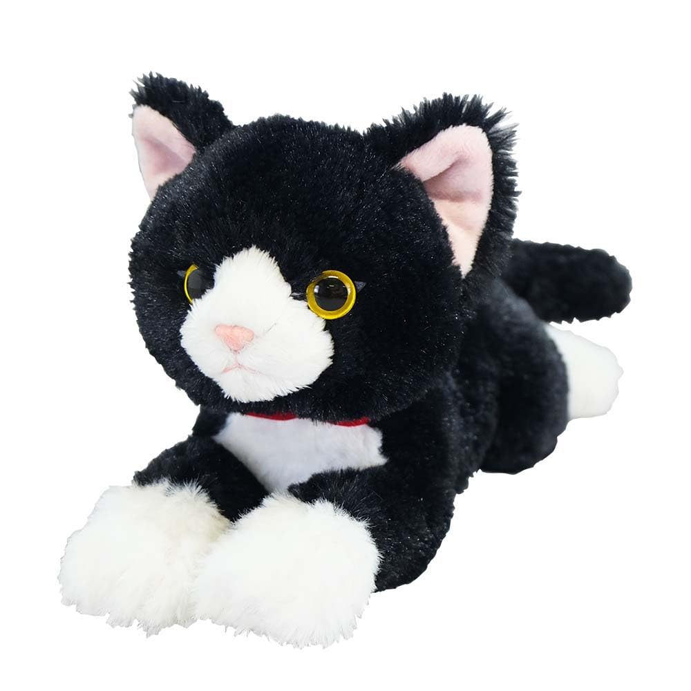 Amazon.co.jp: サンレモン ひざねこ ハチワレ SS 11×29×12cm