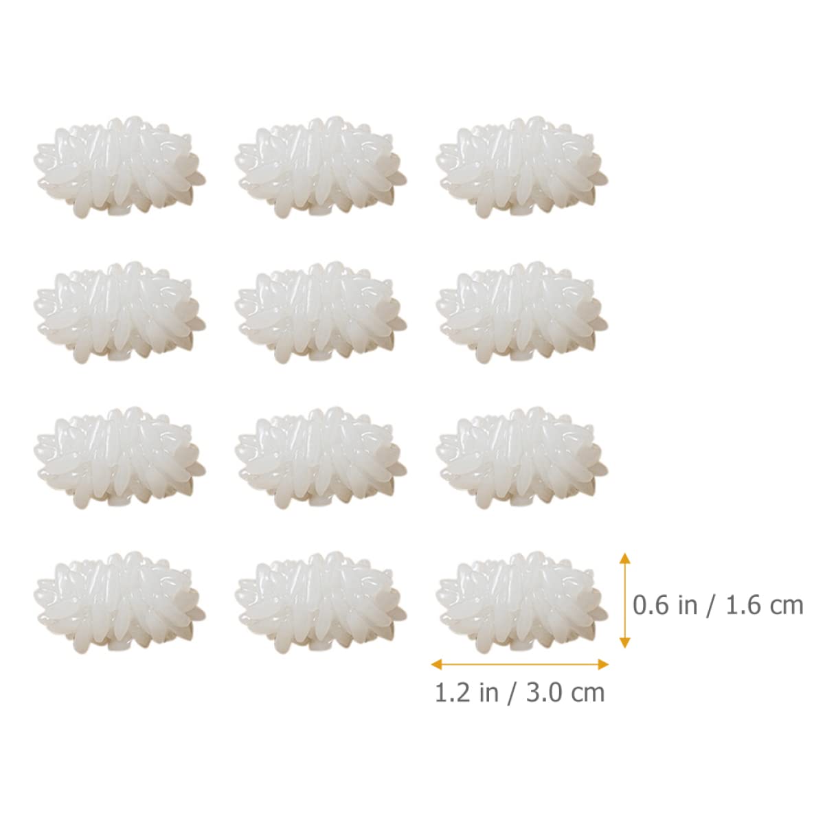 GALPADA 48 Piezas Horquilla De Arroz Comida Para El Cabello Pasadores De Pelo Japoneses Pelo Decorativo Pasadores De Pelo Para Niños El Plastico Chica Accesorios El Lado