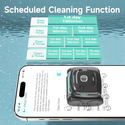 AI Robot Vacuum Pool Cleaner