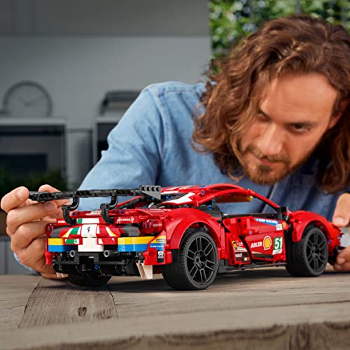 LEGO 42110 Technic Land Rover Defender, Modellauto, ab 11 Jahre und Erwachsene & 42125 Technic Ferrari 488 GTE “AF Corse… – Bild 8
