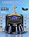 Coin Counter and Dollar Coin sorter with LCD Display, 300-coin Capacity, Supports Multiple Coin Types, Equipped with Sorting and Packaging Machine for Fast and Accurate Sorting (Coin Counter)