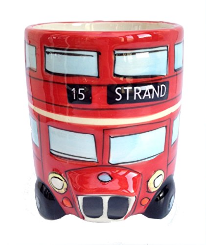 Londres autobús rojo taza