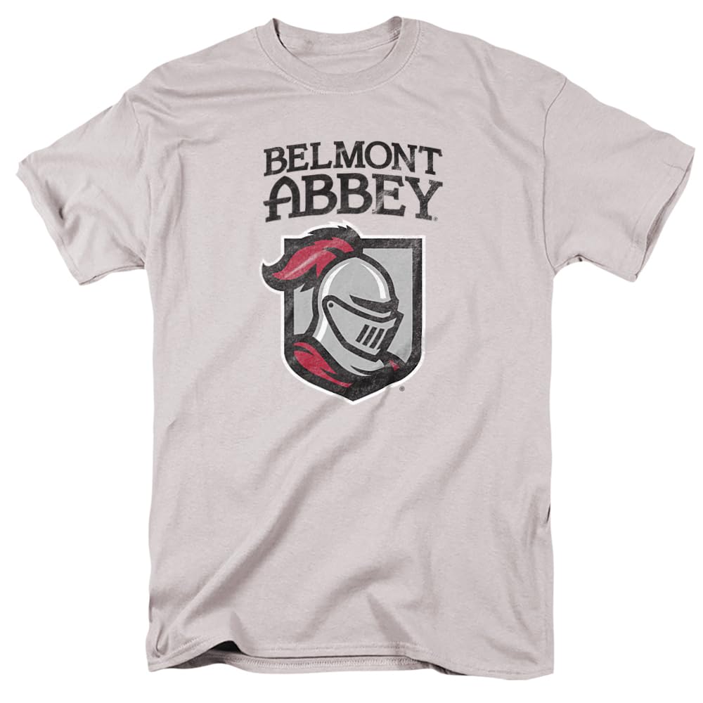 Belmont Abbey College Official Distressed Primary Logo Unisex Adult T Shirt