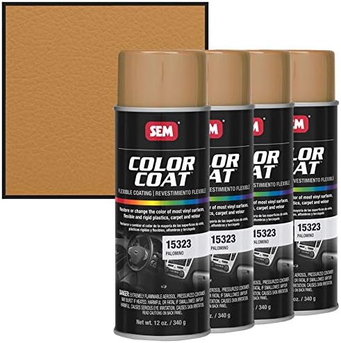SEM Products 15323 Palomino Color Coat - 12 oz. (4)