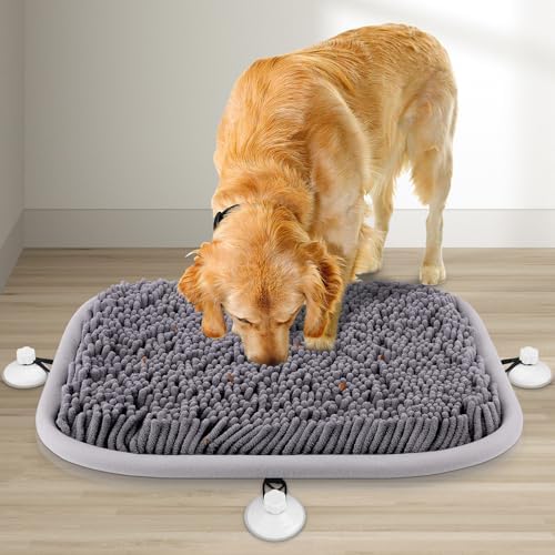 Snuffle Mat for Dogs, 20'' x 28'' Dog Sniffing Interactive Feedin...