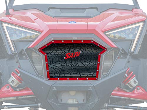 SuperATV Web Style Grille Insert for 2022+ Polaris RZR PRO XP PRO XP-4 | Durable laser cut steel | Stand out from the crowd!