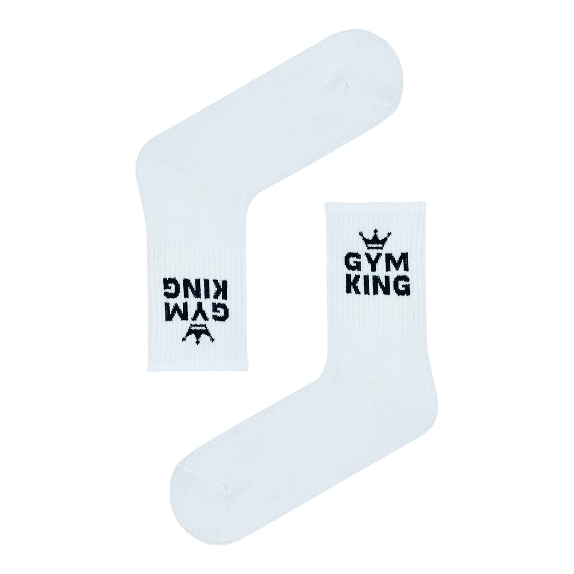 Socks StarsGym King Sports Socks Novelty Funky Gifts Athletic Unisex