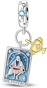 Aazon.co: LNQOBU 925 Sterling Silver Chars For Bracelets Necklaces,5A Cubic Zirconias Evil