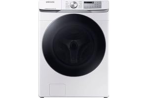 Samsung 4.5 Cu. Ft. White Smart Front Load Washer with SuperSpeed Wash
