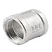 New Lon0167 1 NPT Featured 30mm Female Thread reliable efficacy Straight Water Pipe Rod Coupling Connector Adapter Coupler(id:4a0 9e ee e41)