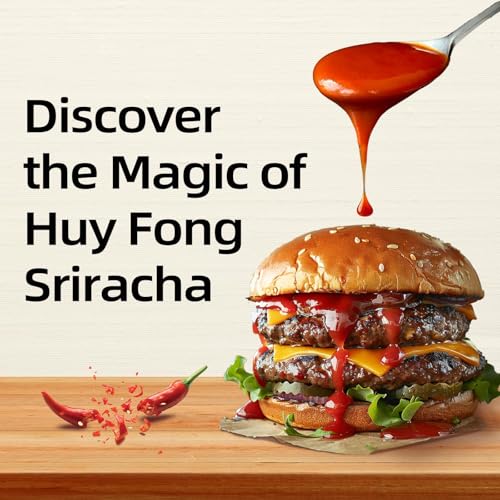 Sriracha Chili Hot Sauce, 28 Ounce Bottle (Pack of 2) by Huy Fong