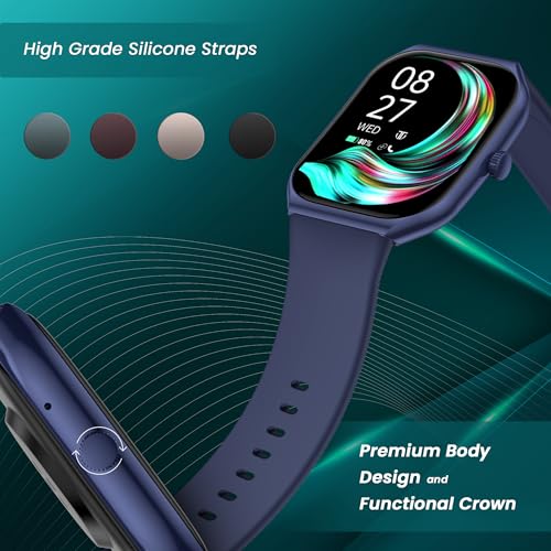 Image of Titan Smart 3 Premium Smart Watch|1.96 inch Super AMOLED Display with 410x502 Pixel Resolution|SingleSync BT Calling|NitroFast Charging|110+ Sports Modes|200+ Watchfaces|Upto 7 Day Battery