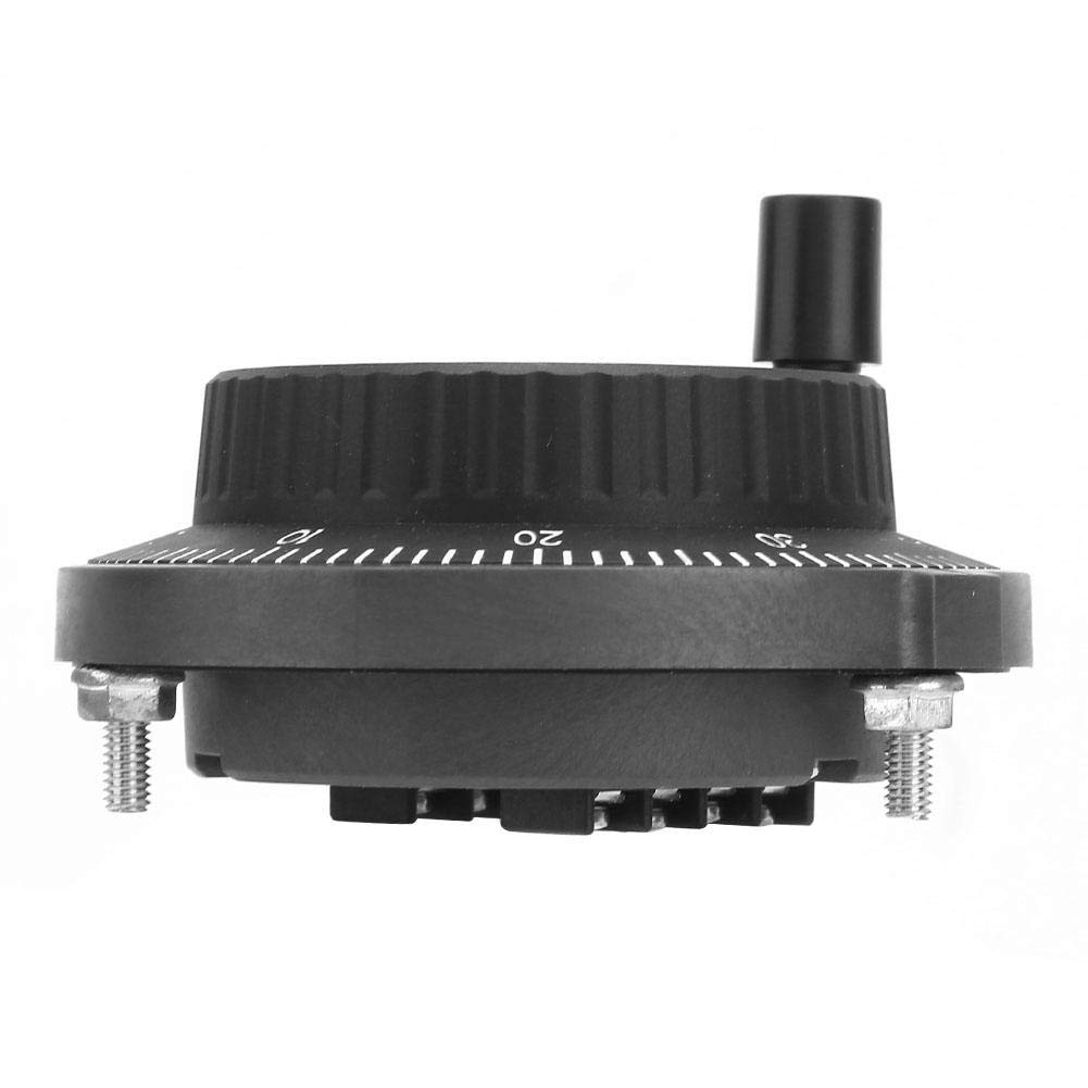 Amazon | 5V 80mm手動パルス発生器、100PPR 6Pin CNCパルサーハンド