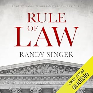 Rule of Law Audiolibro Por Randy Singer arte de portada