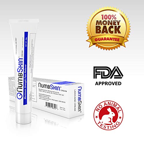 Numbing Cream 5% Lidocaine Topical Anesthetic– Fast Acting Tattoo Numbing Cream for Deep Pain Relief & Numbing Cream for Microneedling/Piercing/Microblading/Laser Hair Removal/Electrolysis (1 Tube)