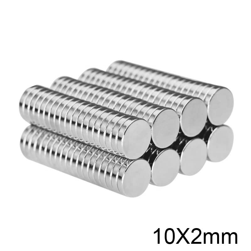 20~300pcs 10x2 mm Round Fridge Bulk Sheet Neodymium Disc 10x2mm Permanent NdFeB 10 * 2 mm Magnet(200PCS)