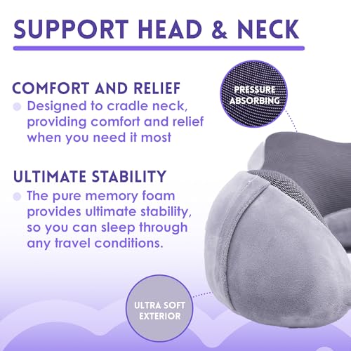 Almohada de espuma viscoelástica firme para cuello miniatura 2