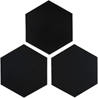 Vista 11 de Protector contra salpicaduras hexagonal blanco de despegar y pegar - Azulejo de pared de cerámica sintética, compuesto de aluminio tipo panal