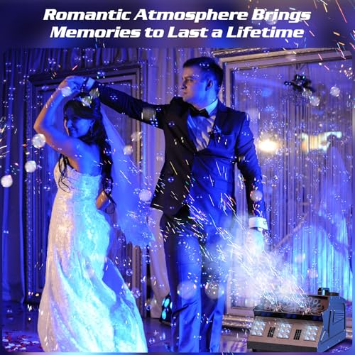 Image of 2000W Fog Machine, 3 in 1 Fog Bubble Machine with 2 Bubble Fans, 7 CH 18 RGB LED Lights Smoke Bubble All IN 1 Machine, Fog Machine Stage Effect for Party, Wedding, Halloween, Chrismas