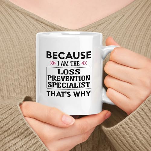 muggable Funny Loss Prevention Specialist White 11oz Ceramic, Gift For