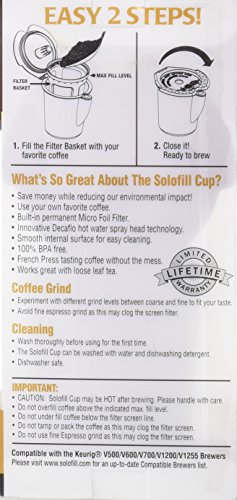 Solofill V1 GOLD CUP 24K Plated Refillable Filter Cup for Coffee Pod - Thumbnail 3