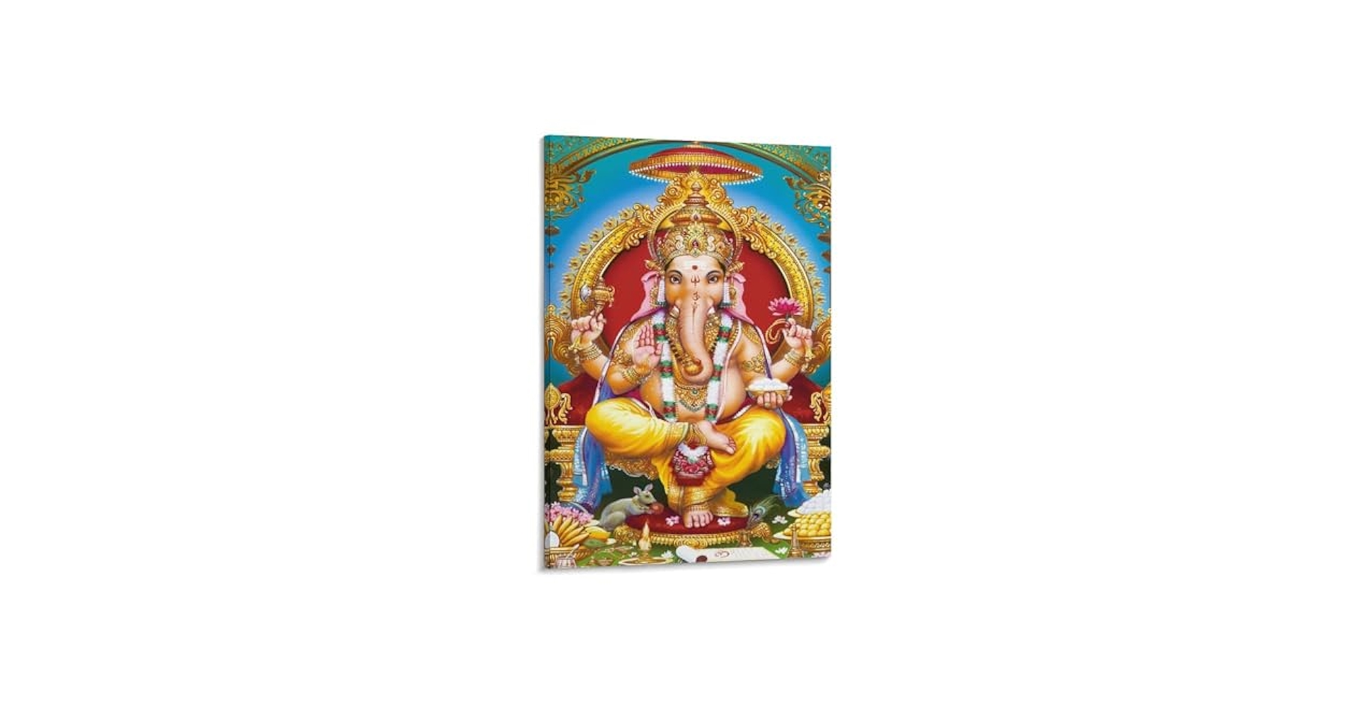 Amazon.co.jp: ヒンドゥー教 Ganesha 象頭の神 インドの神々